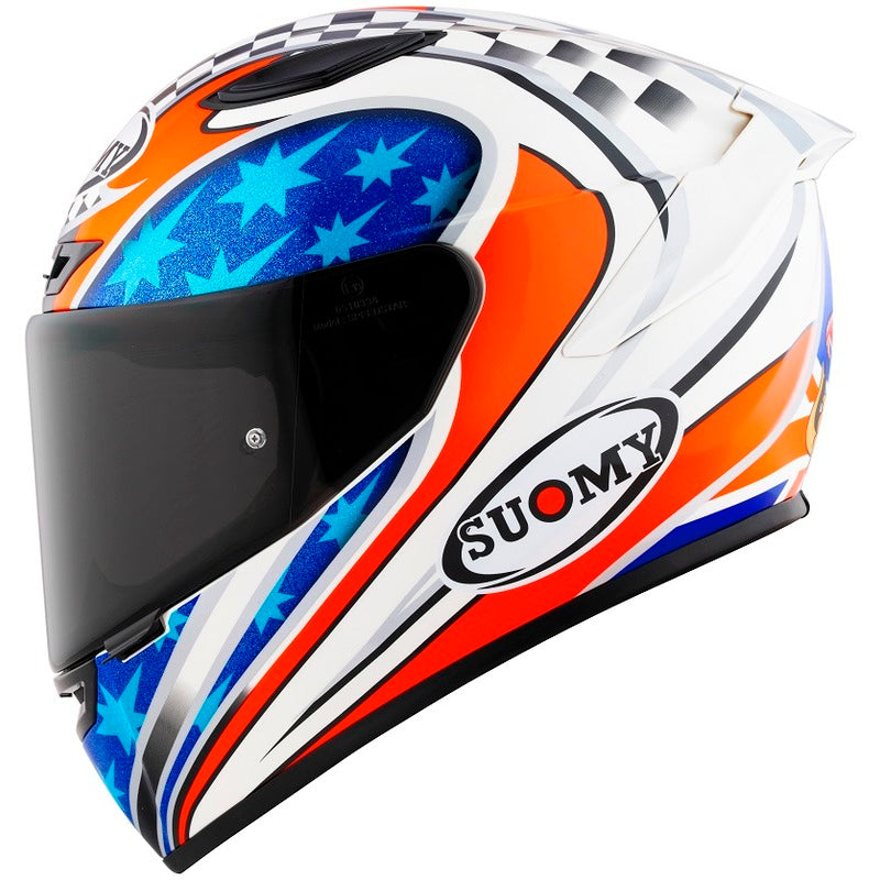 SUK6T10018 TRACK-1 E06 HELMET | BAYLISS REPLICA WHITE