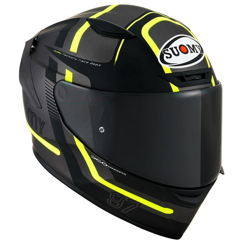 SUKST10013 TRACK-1 NINETY SEVEN | GUNMETAL-YELLOW