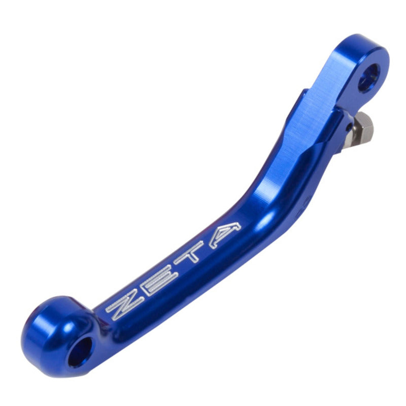 ZETA CLUTCH LEVER PIVOT | REPLACEMENT LEVER | 3-Fin CNC | BLUE