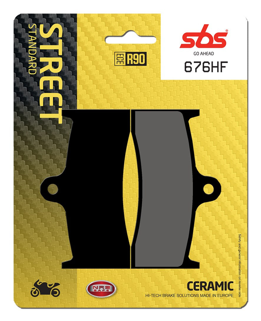SBS FRICTION - Ceramic Front Brake Pads - 676HF-