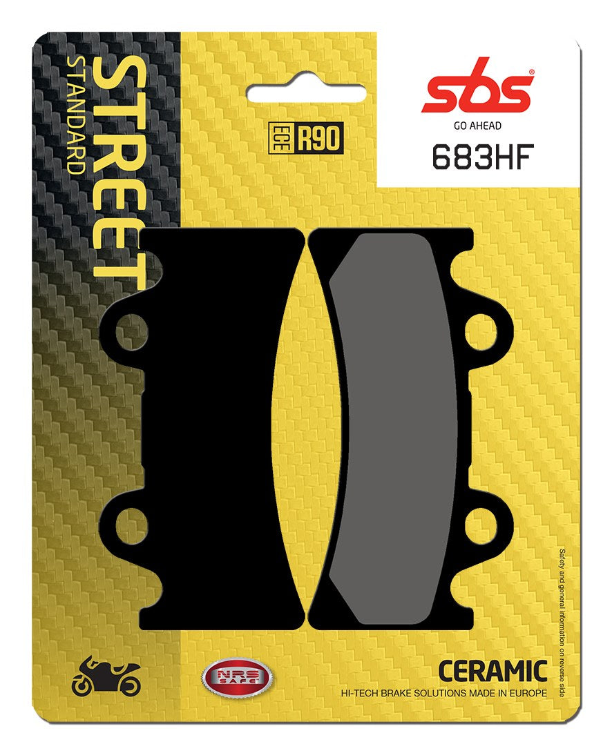 SBS FRICTION - Ceramic Front Brake Pads - 683HF-