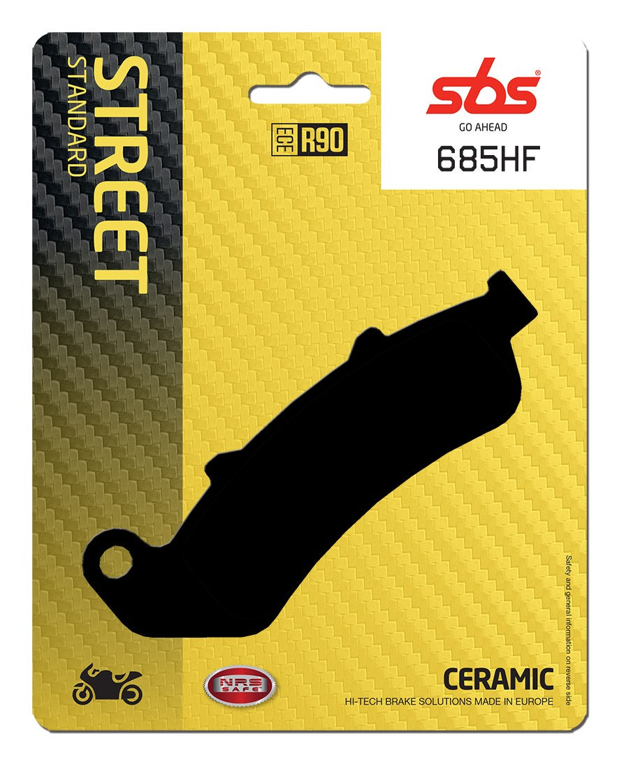 SBS FRICTION - Ceramic Front / Rear Brake Pads - 685HF-