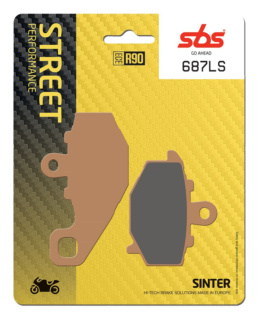 SBS FRICTION - Sinter Rear Brake Pads - 687LS-
