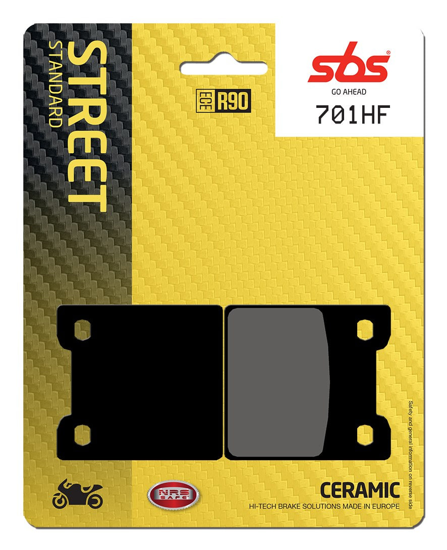 SBS FRICTION - Ceramic Rear Brake Pads - 701HF-