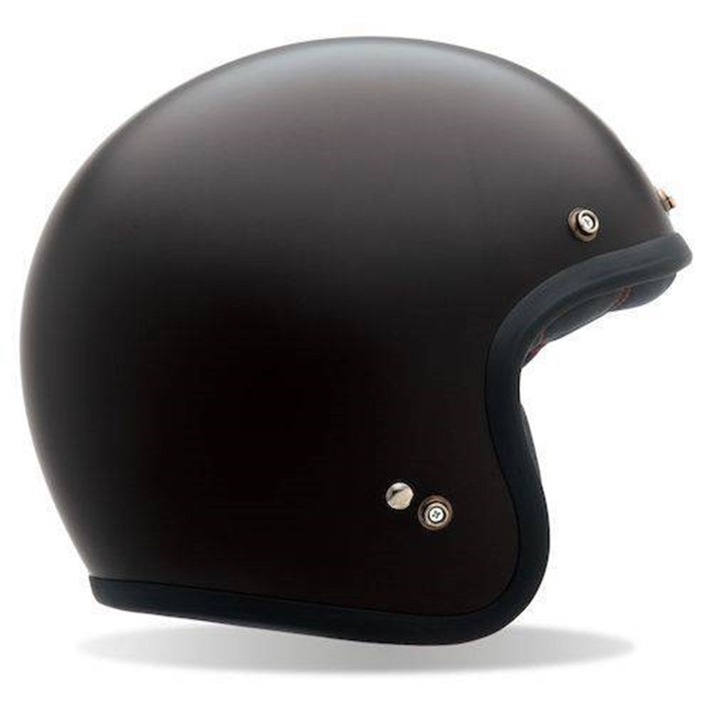 BELL CUSTOM 500 SOLID MATT BLK (SM) (WITH STUDS) (7049168) [ONC01] #