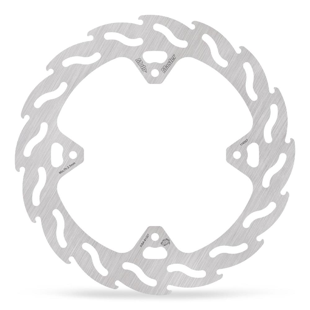 Moto-Master Flame Fixed Brake Disc Rear - Honda: CR125/250, CRF250/450