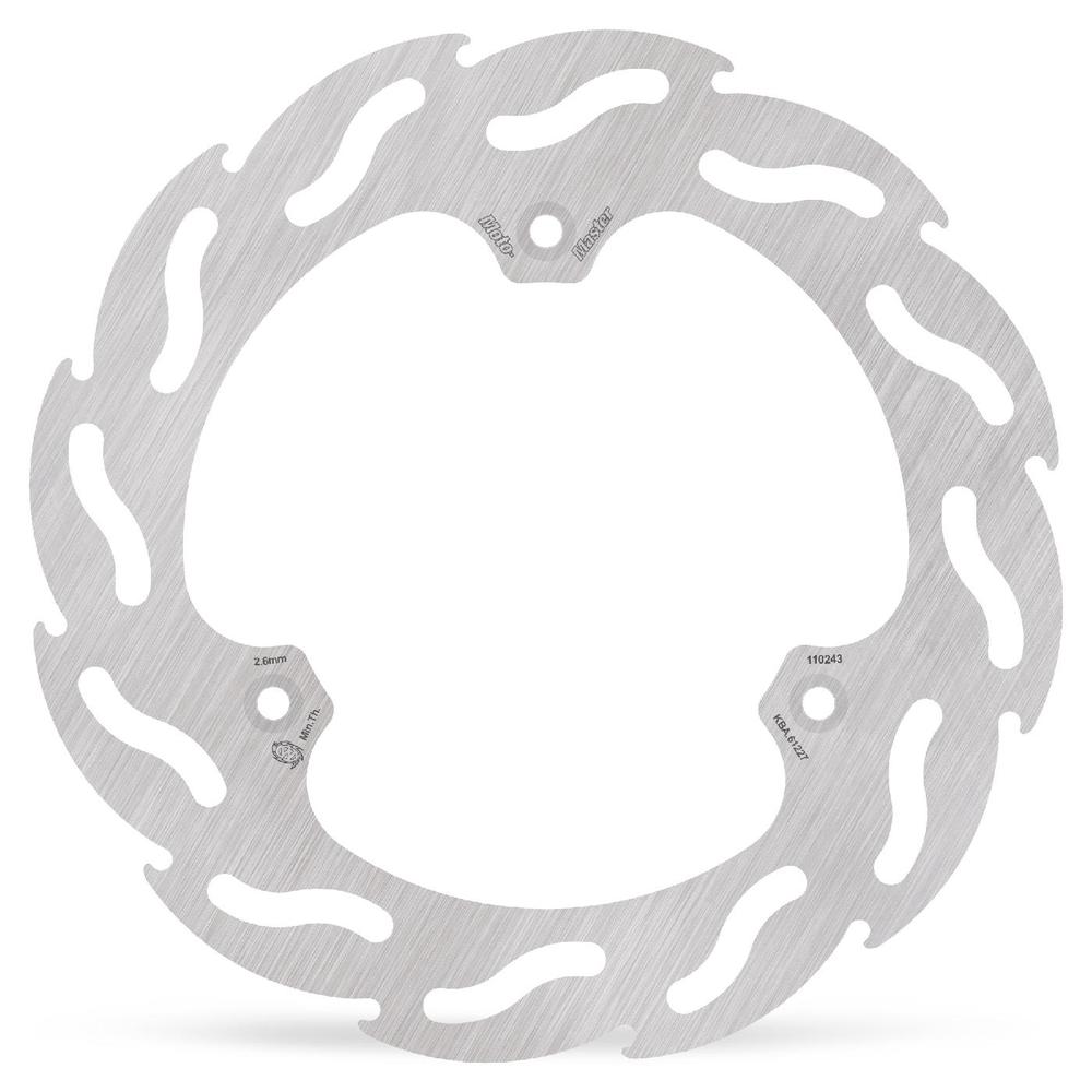 Moto-Master Flame Fixed Brake Disc Front - Suzuki: RM80/85