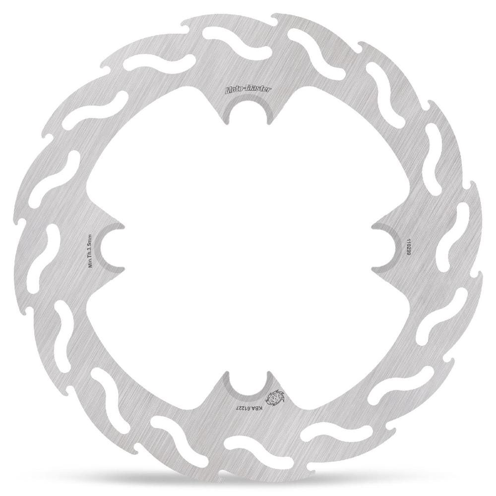 Moto-Master Flame Fixed Brake Disc Rear - Husqvarna