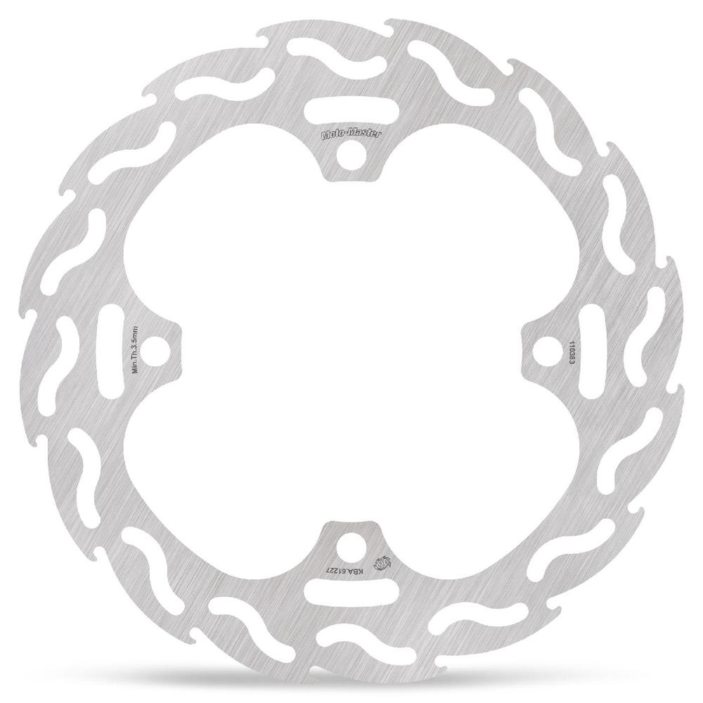 Moto-Master Flame Fixed Brake Disc Rear - Honda: CR125/250 1998-2001