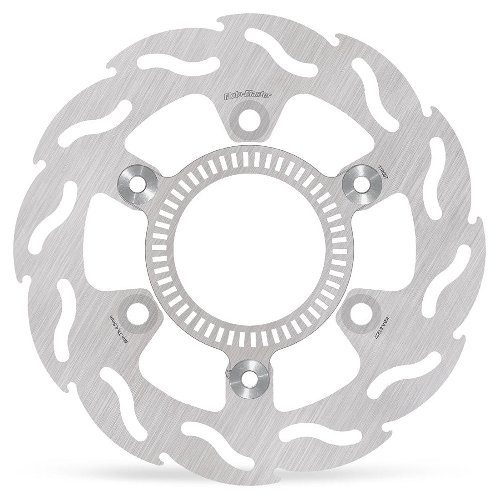 Moto-Master Flame Fixed Brake Disc Rear - Kawasaki: Ninja 300 (including ABS ring)