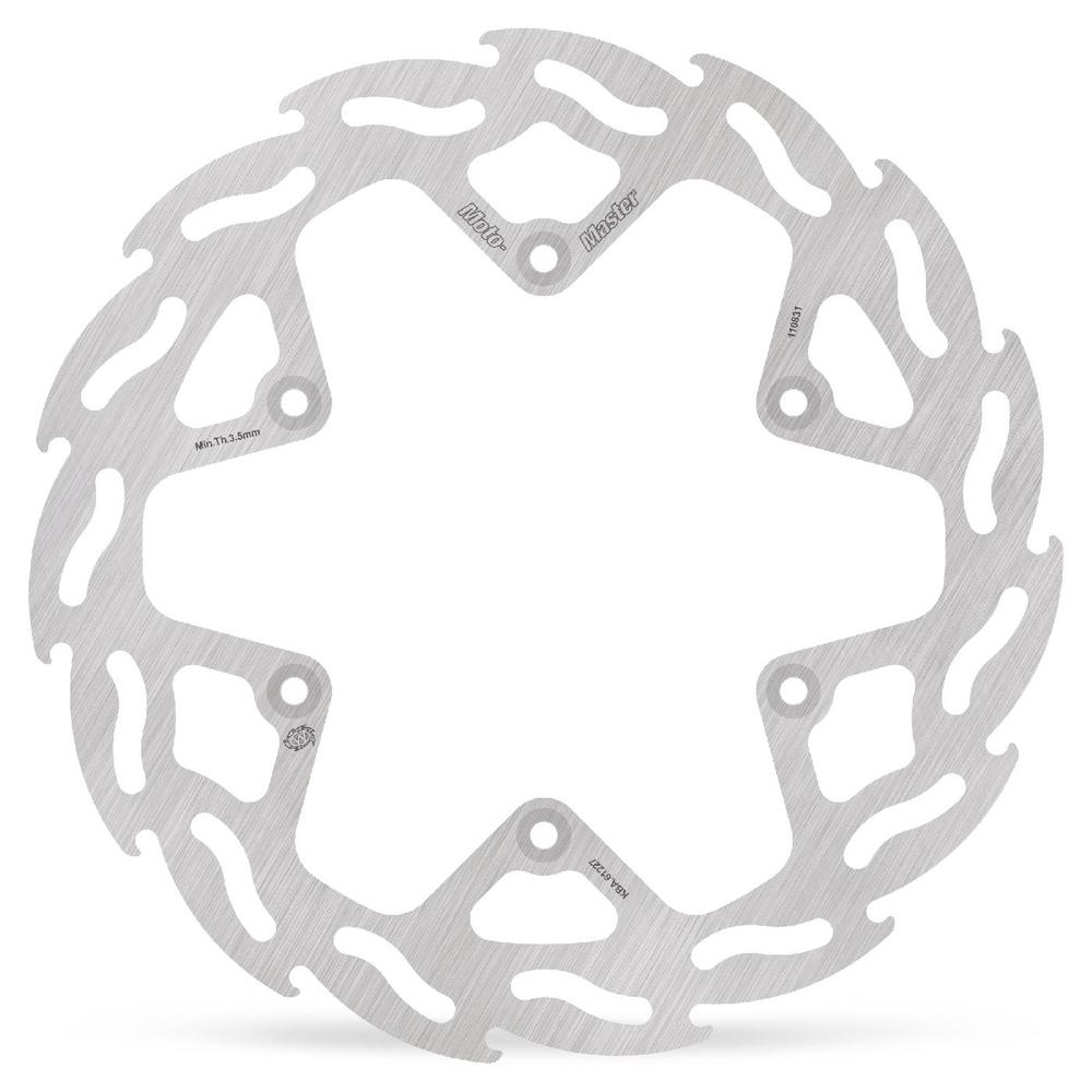 Moto-Master Flame Fixed Brake Disc Rear - Yamaha: YZ450F 2020 on