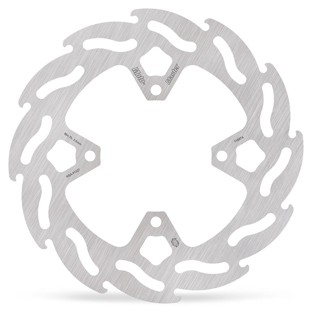 Moto-Master Flame Fixed Brake Disc Rear - KTM: 65SX 25 on