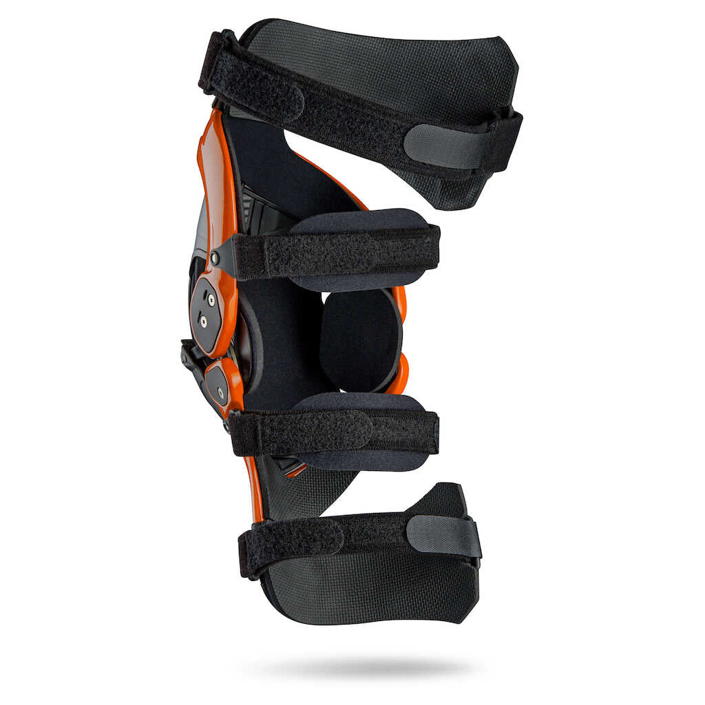 Asterisk Cell Knee Brace - PAIR ORANGE