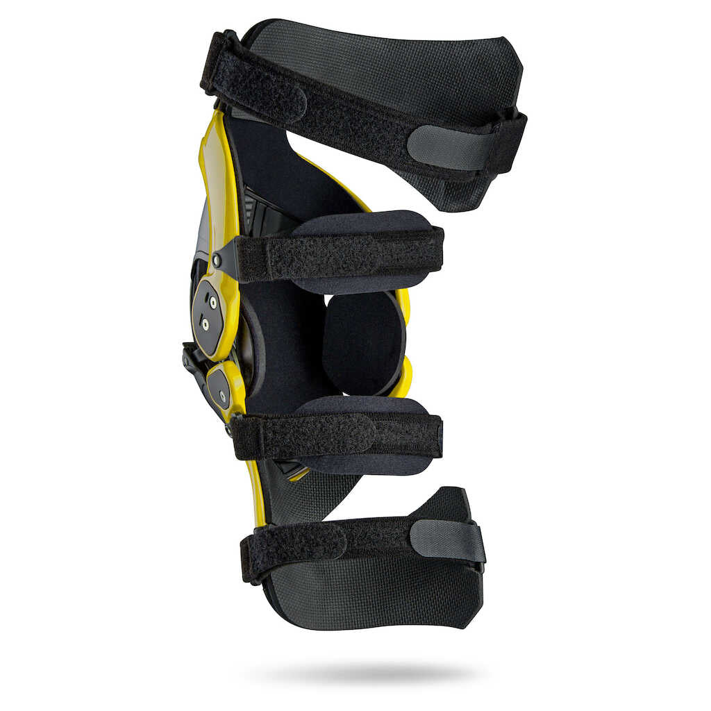 Asterisk Cell Knee Brace - PAIR YELLOW