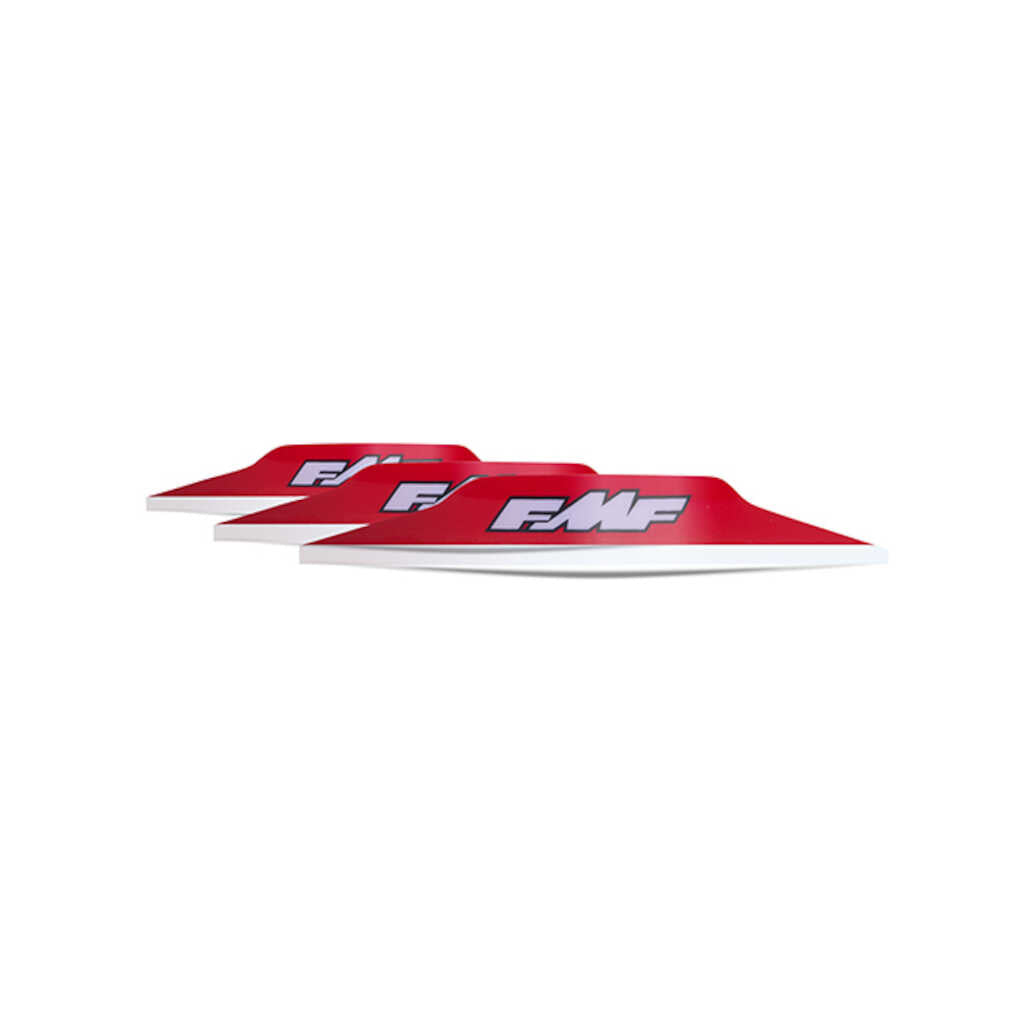Spare Part - FMF Vision Powerbomb - Film System Replacement Mud Flap Kit - 3 Pack