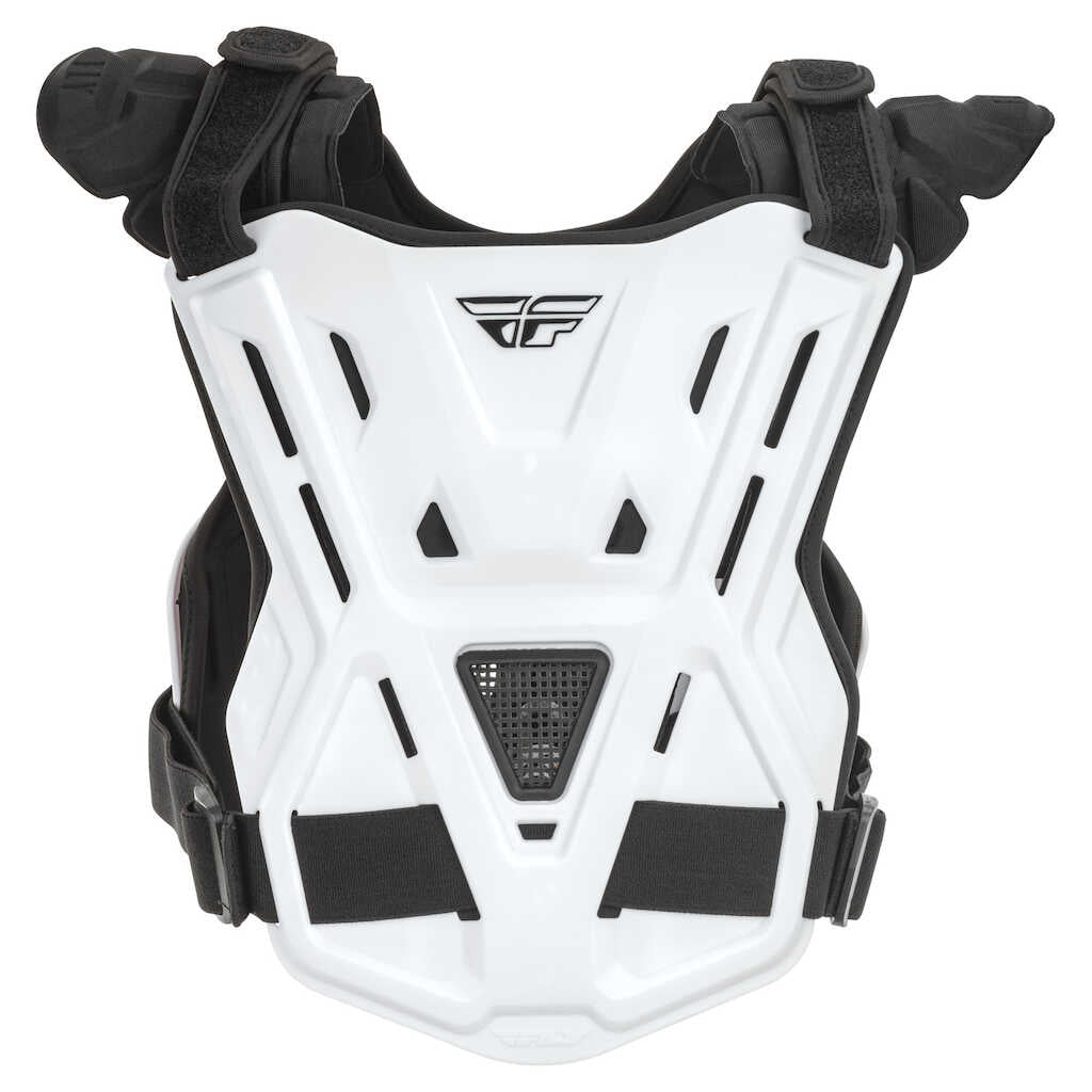 Fly Racing Roost Body Armour - Race Youth - White