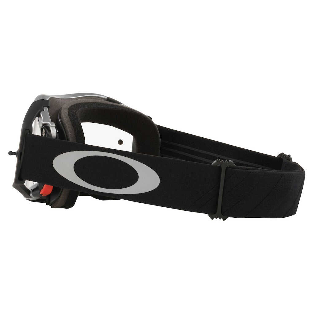 Oakley - Airbrake - Tuff Blocks - Black Gunmetal - Clear Lens