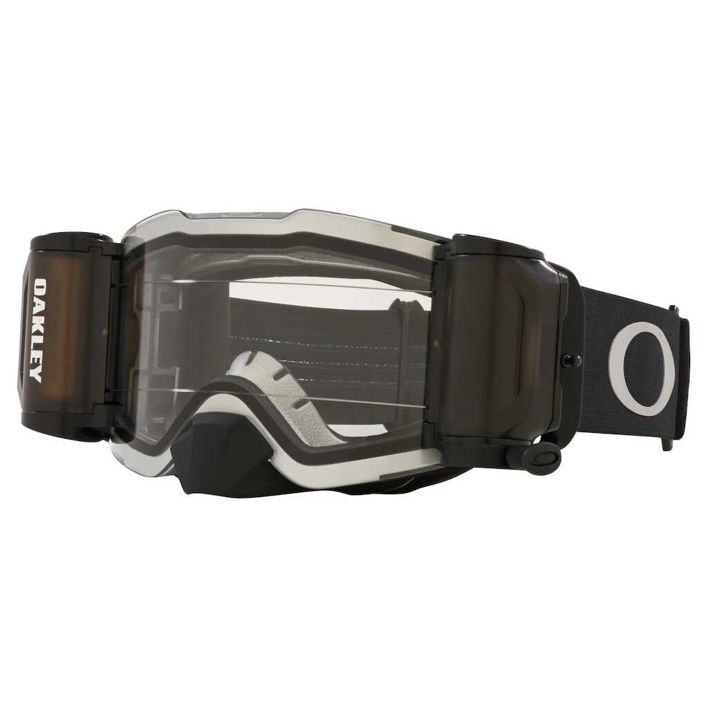 Oakley - Front Line - Tuff Blocks - Black Gunmetal - Roll Off - Clear Lens