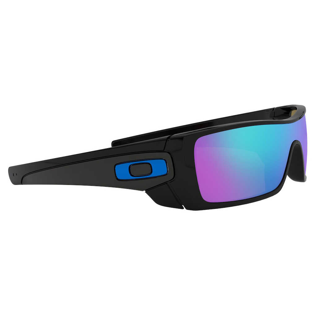 Oakley Sunglasses - Batwolf - Polished Black - Prizm Sapphire Lens