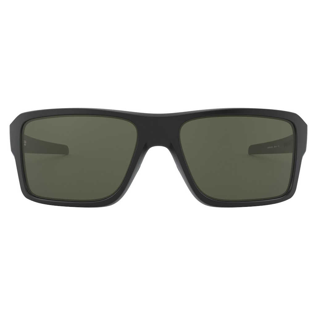 Oakley Sunglasses - Double Edge - Matte Black - Dark Grey Lens