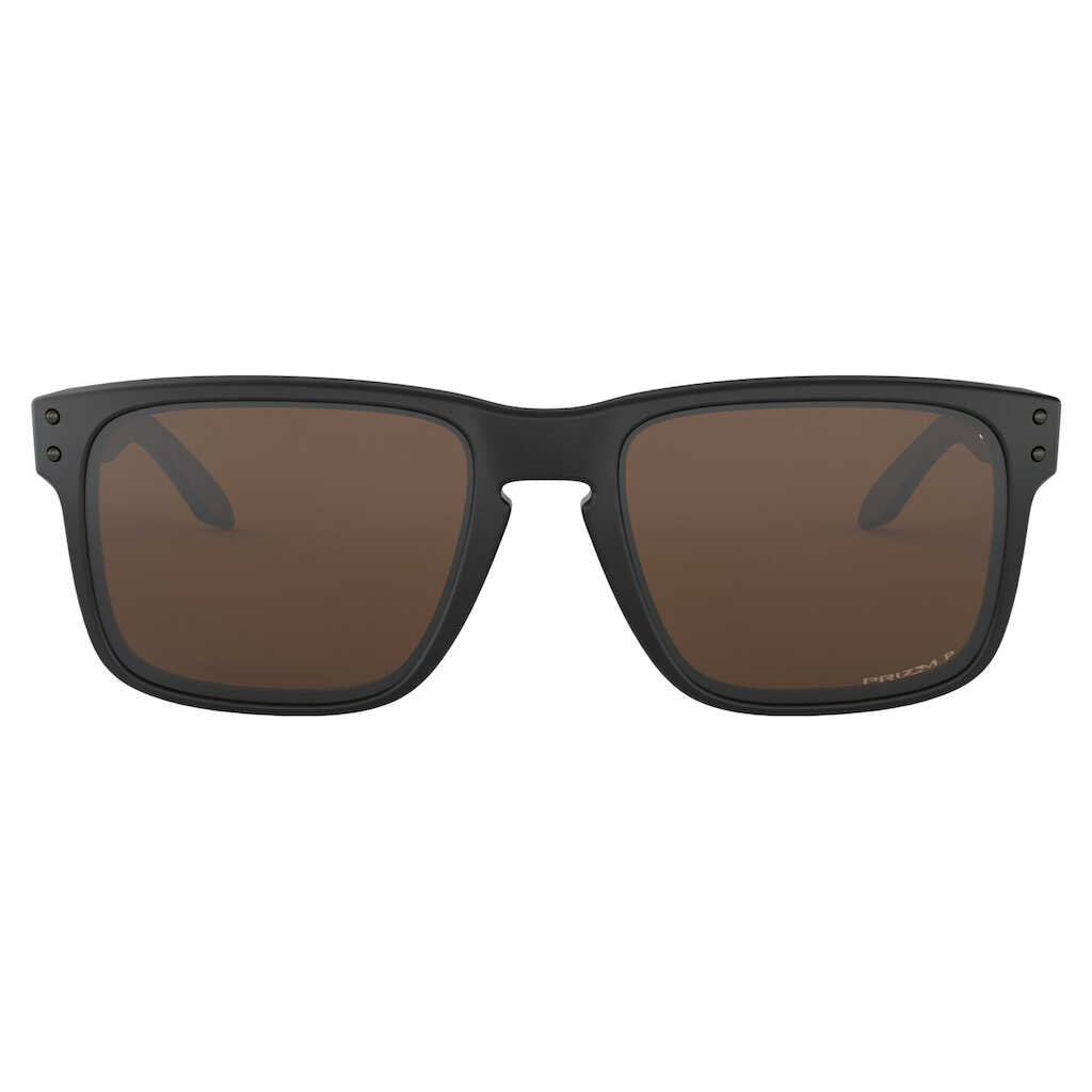 Oakley Sunglasses - Holbrook - Matte Black - Prizm Tungsten Polarised Lens