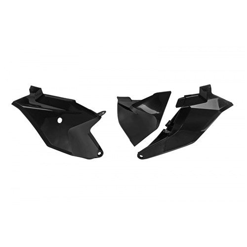 UFO GAS GAS MC85 21 SIDEPANELS W/AIRBOX COV. LEFT SIDE (BLK)