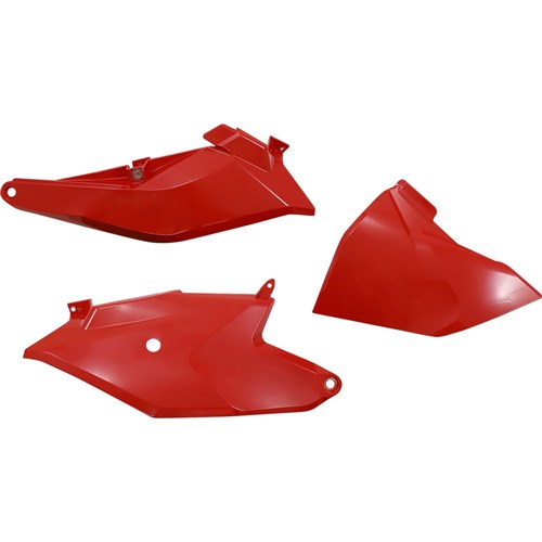 UFO GAS GAS MC85 21 SIDEPANELS W/AIRBOX COV. LEFT SIDE (RED)