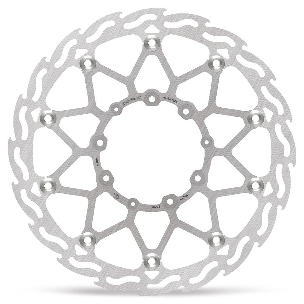 Moto-Master Flame Supermoto Street Floating Brake Disc 320mm - Honda: CRF250L/450L