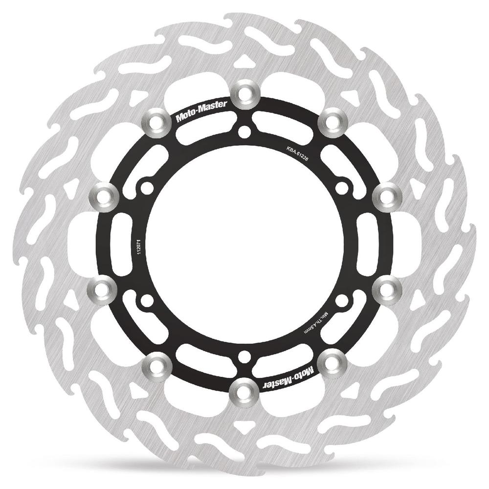 Moto-Master Flame Road Floating Brake Disc Front Right - Yamaha: MT-01 07-08