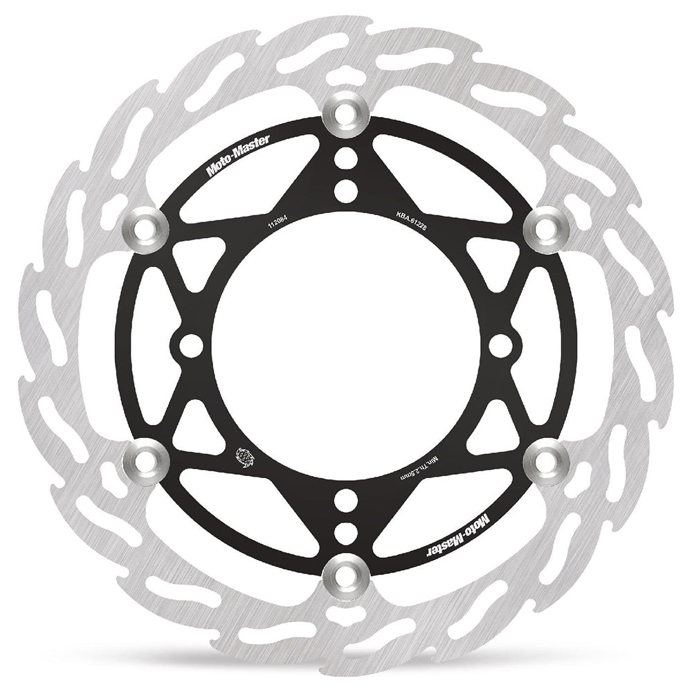 Moto-Master Flame Floating Brake Disc Front  - Kawasaki: KX/KXF OS 270mm