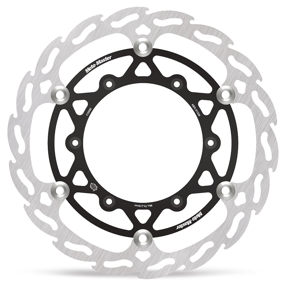 Moto-Master Flame Floating Brake Disc Front  - Yamaha: YZ/YZF OS 270mm