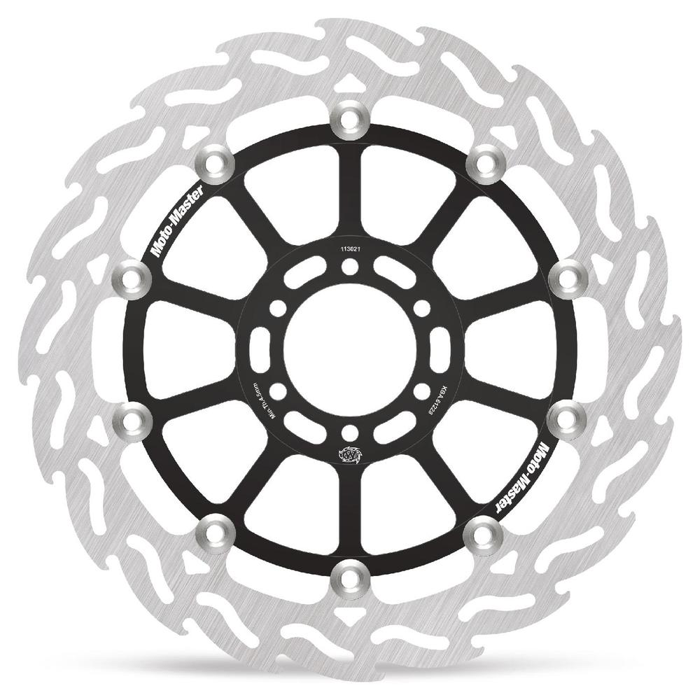 Moto-Master Flame Road Floating Brake Disc Front Right - Aprilia: RSV 1000, Tuono 1000
