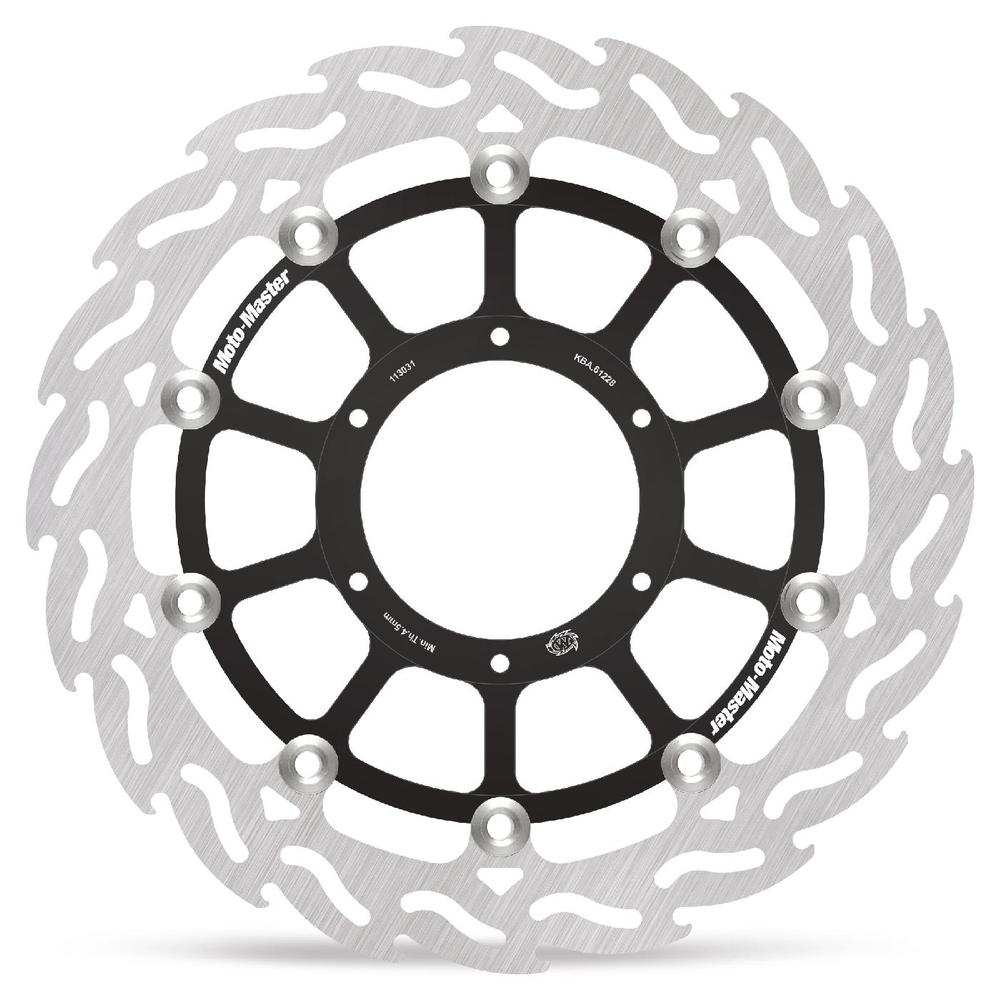 Moto-Master Flame Road Floating Brake Disc Front Right - Honda: CBR1000RR Fireblade, VTR1000 SP1/SP2