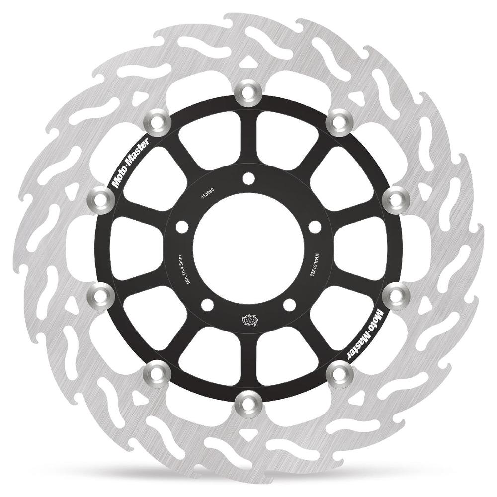 Moto-Master Flame Road Floating Brake Disc Front Right - Ducati: Hypermotard 796/1000