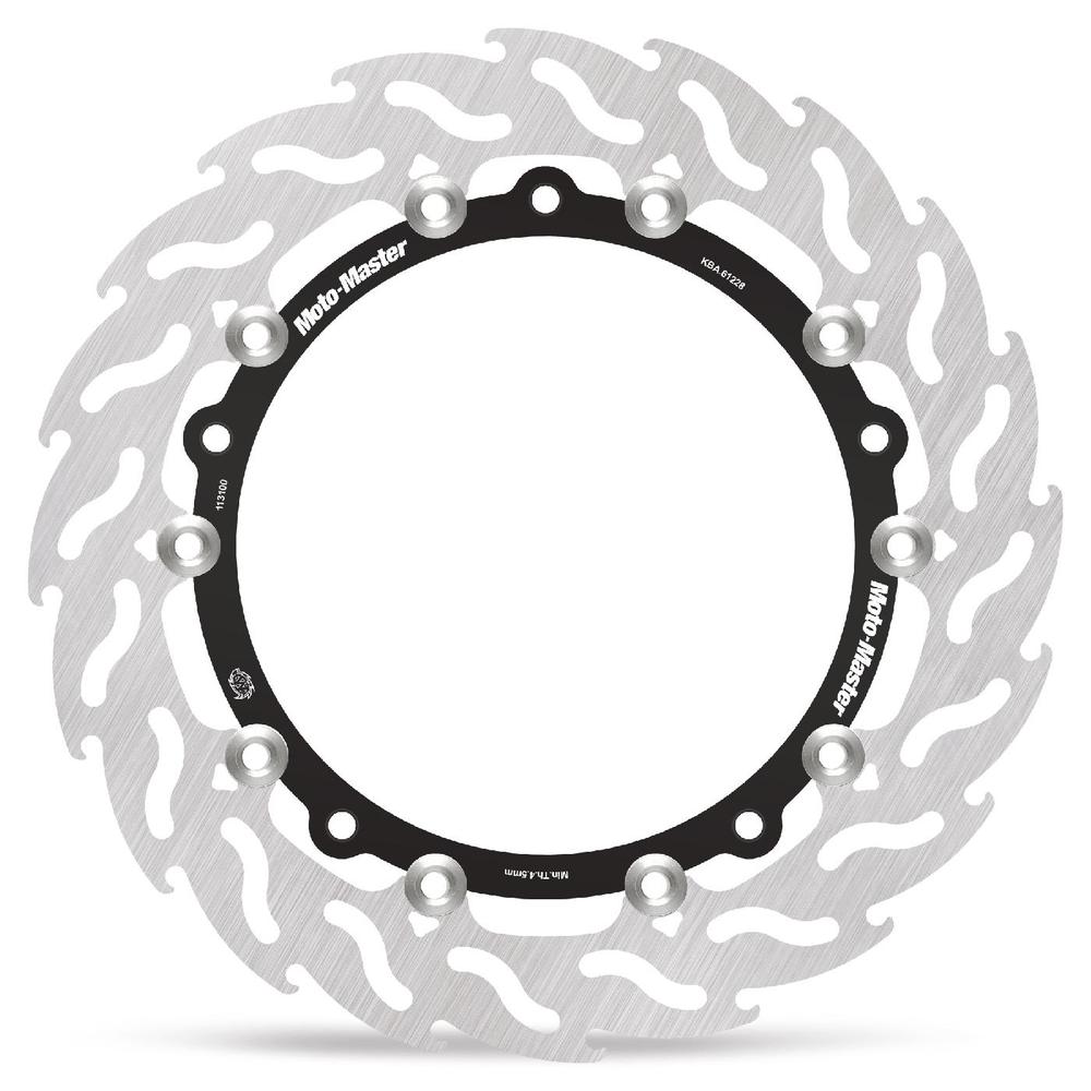 Moto-Master Flame Road Floating Brake Disc Front Right - BMW: R1200GS, Adventure