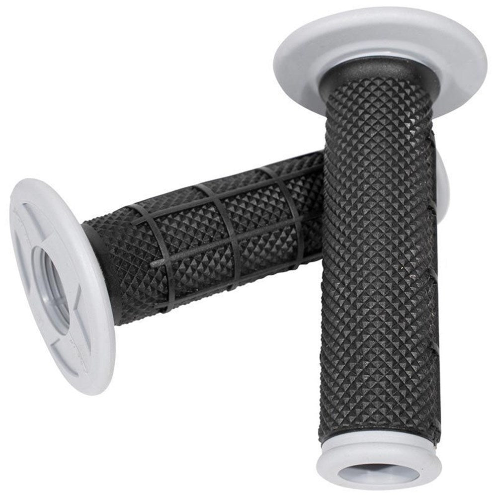 ONEAL MX PRO GRIPS HALF WAFFLE DUAL COMP - HAND GUARD READY - OPEN END - BLK/GRY