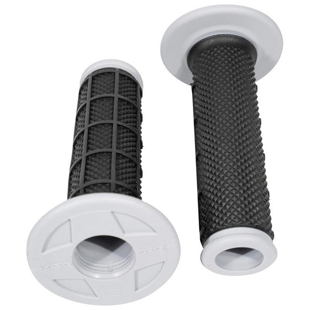 ONEAL MX PRO GRIPS HALF WAFFLE DUAL COMP - HAND GUARD READY - OPEN END - BLK/GRY