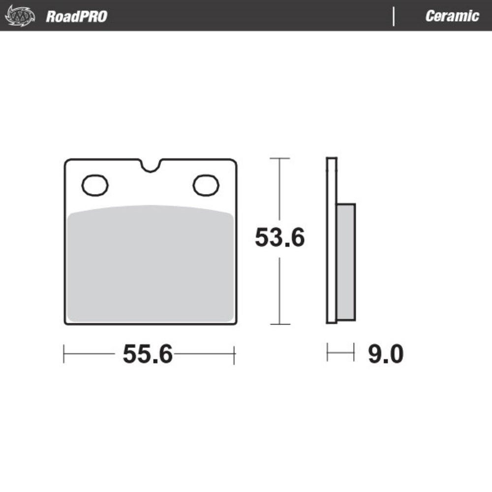 Moto-Master RoadPRO Ceramic Brake Pad (FD0013)