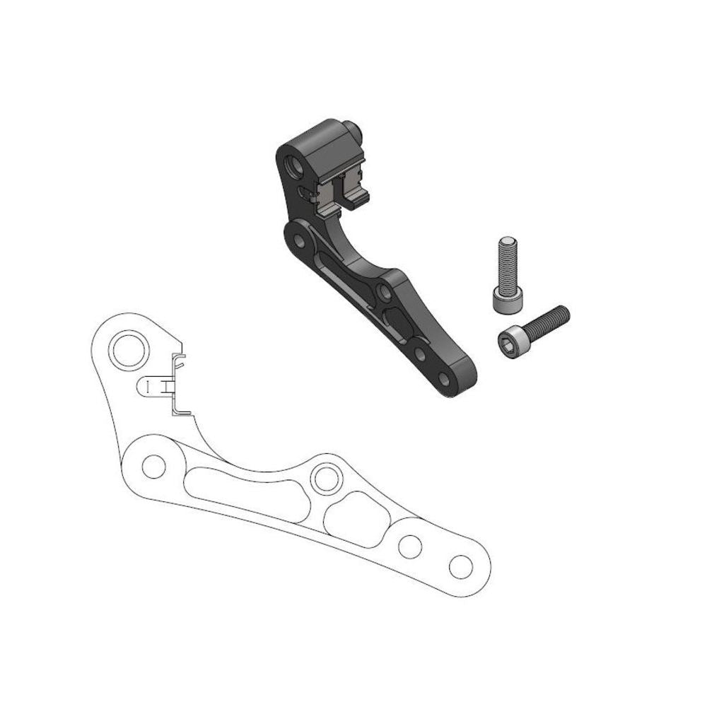 Moto-Master Caliper Adapter Bracket - Front 270mm (Magura Caliper)
