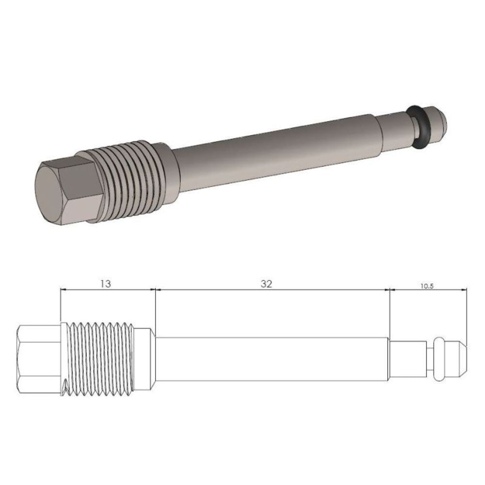 Moto-Master Brake Pad Pin