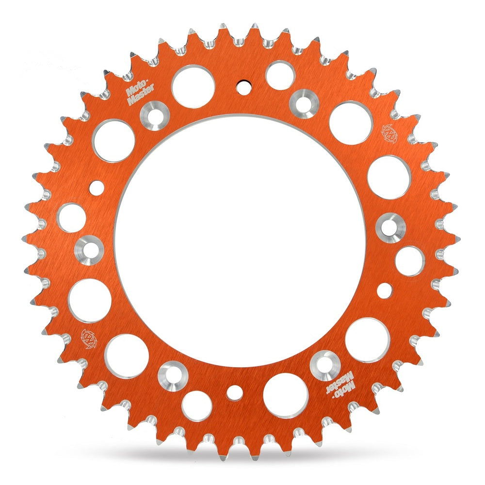 Moto-Master Alloy Rear Sprocket Orange 39T (KM8)