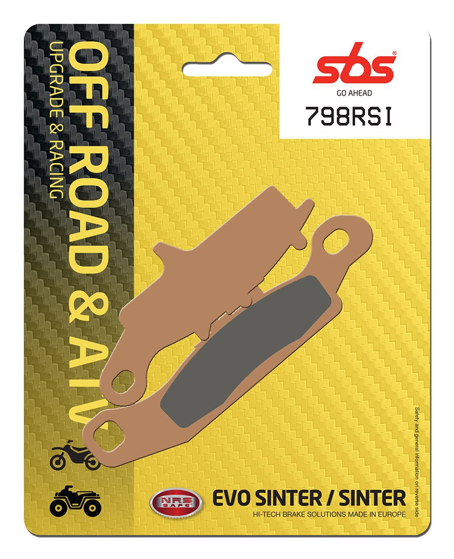 SBS FRICTION - Racing Sinter Off Road Front Brake Pads - 798RSI-