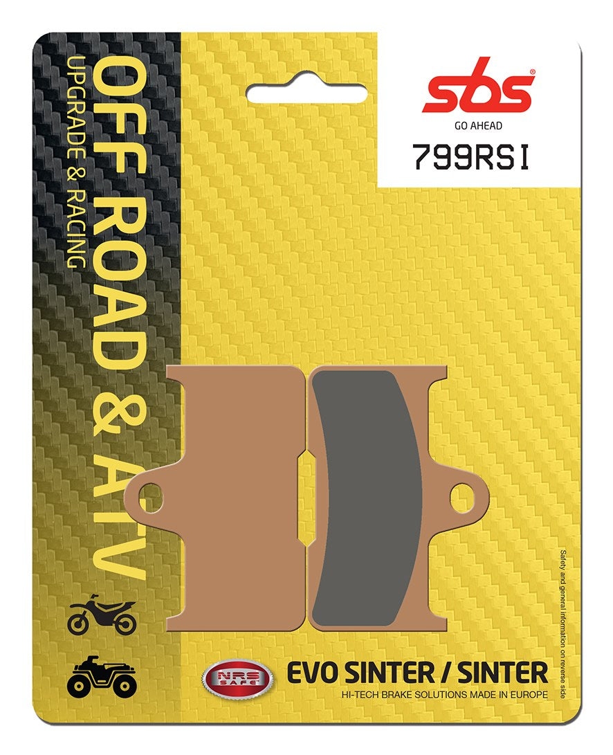 SBS FRICTION - Racing Sinter Off Road Rear Brake Pads - 799RSI-