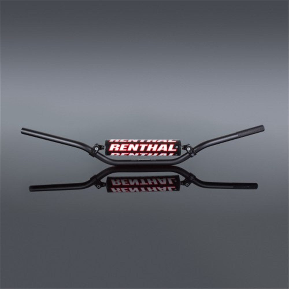 RENTHAL 7/8 H/BAR CRF150R/EXPERT 07-09 BLK W/BAR PAD (816-01-BK-01-185)