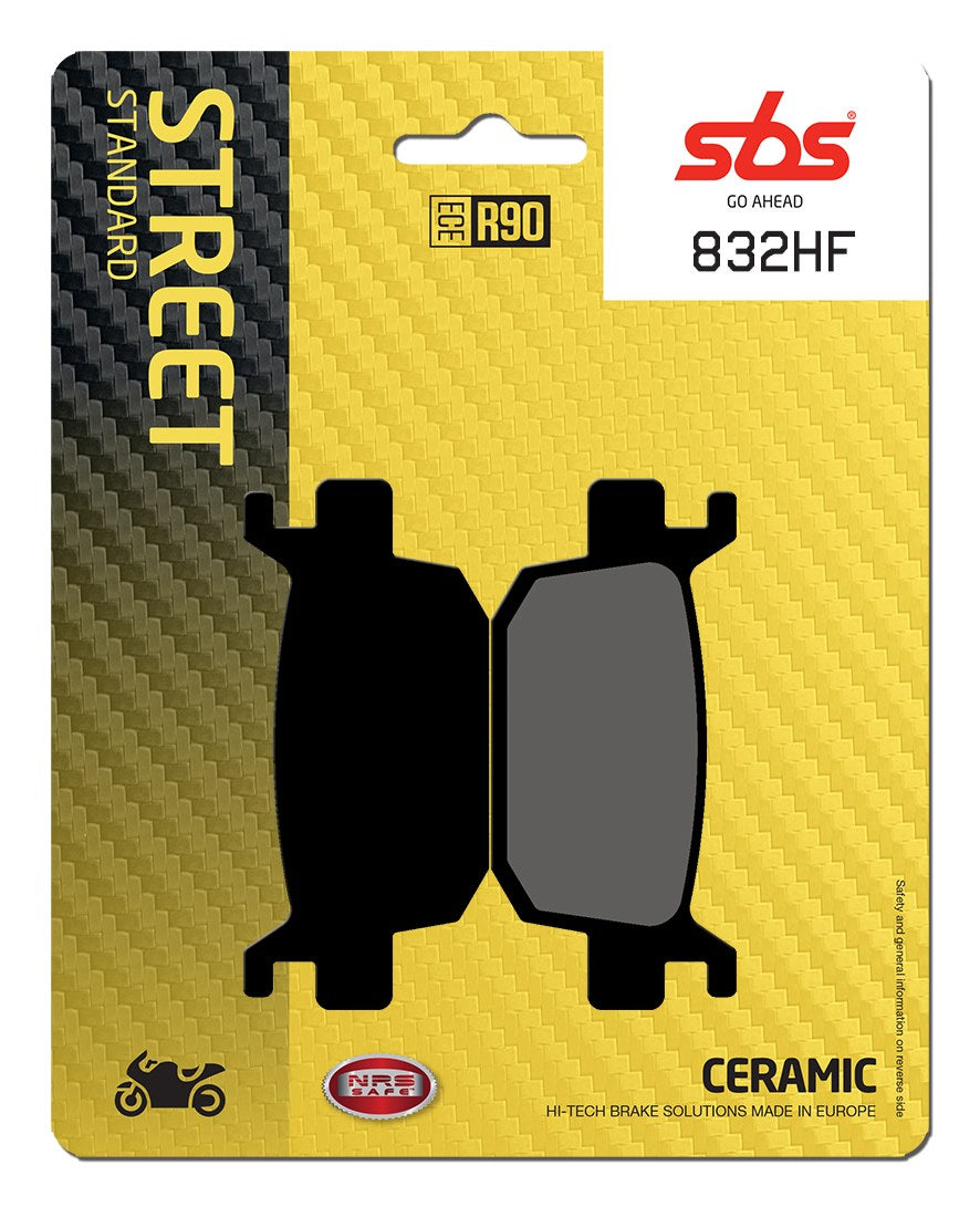 SBS FRICTION - Ceramic Rear Brake Pads (SBS 193) - 832HF-