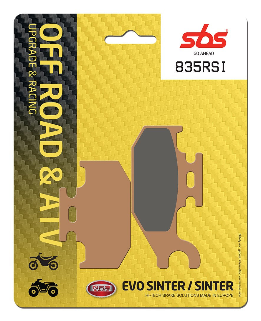SBS FRICTION - Racing Sinter Off Road Front Brake Pads - 835RSI-