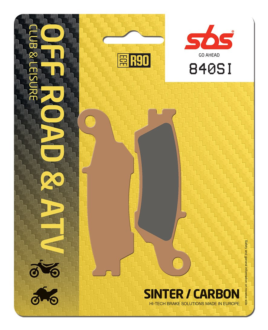 SBS FRICTION - Sinter Off Road Front Brake Pads - 840SI-