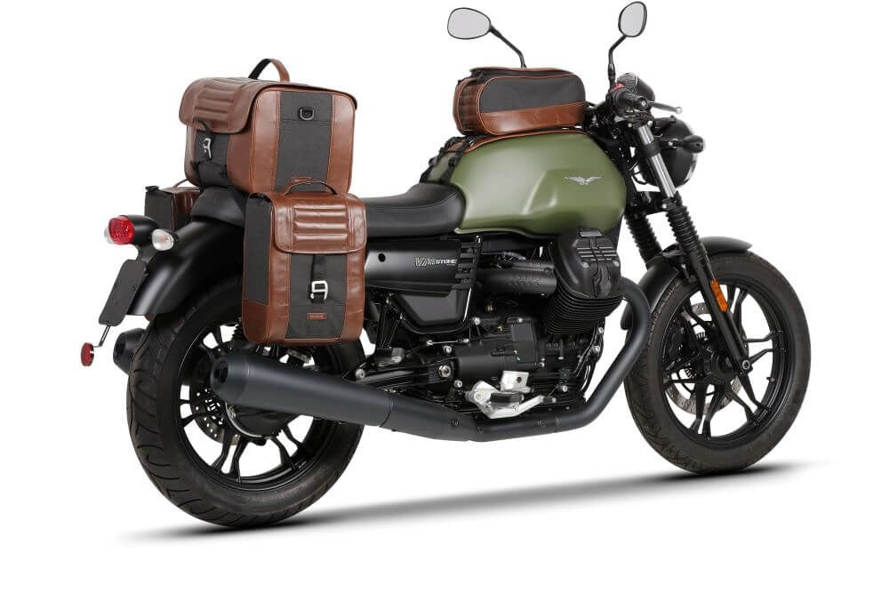 SR RETRO SIDE BAG FITTING - MOTO GUZZI V7 821