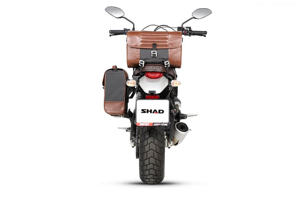 SR RETRO SIDE BAG FITTING - DUCATI SCRAMBLER 800 ICON