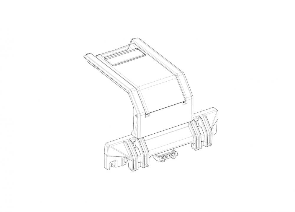 LOWER PART TR47 LOCKING SYSTEM